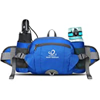 Los mejores  - Waterfly Riñonera Running Deportiva Impermeable Multifuncional Bolso de Cintura con Portabotellas para Correr Senderismo…